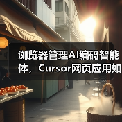 浏览器管理AI编码智能体,Cursor网页应用如何?(图2) 浏览器管理AI编码智能体,Cursor网页应用如何?(图2)