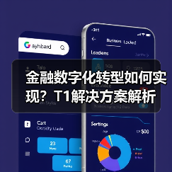 金融数字化转型如何实现?T1解决方案解析(图4) 金融数字化转型如何实现?T1解决方案解析(图4)