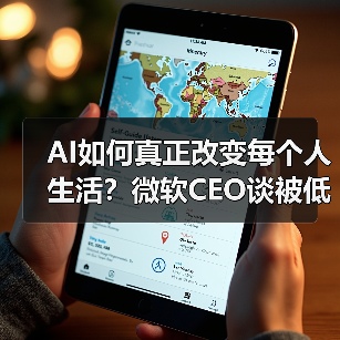 AI如何真正改变每个人生活?微软CEO谈被低估的应用潜力(图3) AI如何真正改变每个人生活?微软CEO谈被低估的应用潜力(图3)