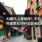 AI取代人类创作？千名作家联名呼吁出版商