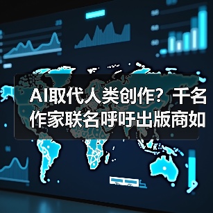 AI取代人类创作？千名作家联名呼吁出版商如何应对？(图2)