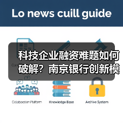 科技企业融资难题如何破解？南京银行创新模式引领行业变革(图3)