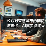 公众对智慧城市的期待与担忧：AI真实影响大起底 - 辰飞雨幕帆 AI 科技