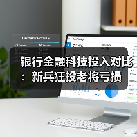 银行金融科技投入对比:新兵狂投老将亏损(图2) 银行金融科技投入对比:新兵狂投老将亏损(图2)