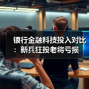 银行金融科技投入对比:新兵狂投老将亏损(图4) 银行金融科技投入对比:新兵狂投老将亏损(图4)