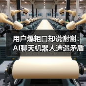 用户爆粗口却说谢谢:AI聊天机器人遭遇矛盾互动(图3) 用户爆粗口却说谢谢:AI聊天机器人遭遇矛盾互动(图3)