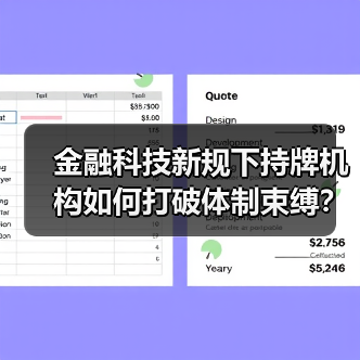 金融科技新规下持牌机构如何打破体制束缚?(图4) 金融科技新规下持牌机构如何打破体制束缚?(图4)