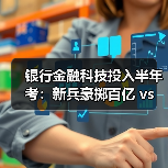 银行金融科技投入半年考:新兵豪掷百亿 vs 前辈亏损(图4) 银行金融科技投入半年考:新兵豪掷百亿 vs 前辈亏损(图4)