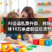 AI造谣乱象升级，自媒体10万条虚假信息遭警方严惩(图2)