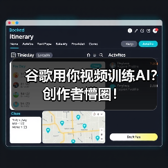 谷歌用你视频训练AI?创作者懵圈!(图1) 谷歌用你视频训练AI?创作者懵圈!(图1)