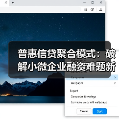 普惠信贷聚合模式:破解小微企业融资难题新方案(图2) 普惠信贷聚合模式:破解小微企业融资难题新方案(图2)