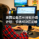 英国公务员AI技能升级计划:节省450亿英镑的关键布局(图2) 英国公务员AI技能升级计划:节省450亿英镑的关键布局(图2)