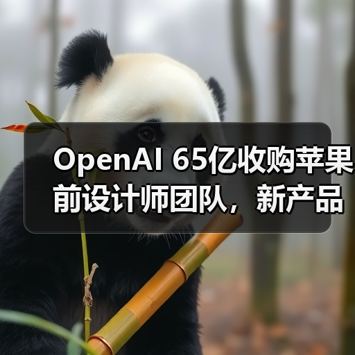 OpenAI 65亿收购苹果前设计师团队，新产品如何颠覆体验？ - 辰飞雨幕帆 AI 科技