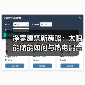 净零建筑新策略：太阳能储能如何与热电混合提升效率？ - 辰飞雨幕帆 AI 科技
