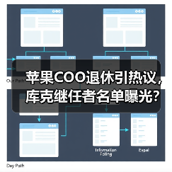 苹果COO退休引热议，库克继任者名单曝光？ - 辰飞雨幕帆 AI 科技