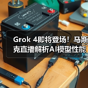 Grok 4即将登场!马斯克直播解析AI模型性能升级(图4) Grok 4即将登场!马斯克直播解析AI模型性能升级(图4)