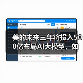 美的未来三年将投入500亿布局AI大模型，如何打造科技护城河(图4)