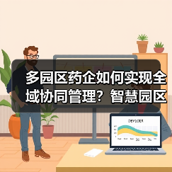 多园区药企如何实现全域协同管理？智慧园区解决方案揭秘 - 辰飞雨幕帆 AI 科技