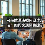 可持续酒店循环设计方法:如何实现绿色建筑升级?(图4) 可持续酒店循环设计方法:如何实现绿色建筑升级?(图4)
