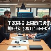 千家周报|上周热门资讯 排行榜(09月15日-09月21日)(图3) 千家周报|上周热门资讯 排行榜(09月15日-09月21日)(图3)