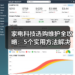 家电科技选购维护全攻略:5个实用方法解决常见问题(图4) 家电科技选购维护全攻略:5个实用方法解决常见问题(图4)