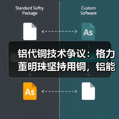 铝代铜技术争议：格力董明珠坚持用铜，铝能替代还需多久？ - 辰飞雨幕帆 AI 科技