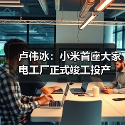 卢伟冰:小米首座大家电工厂正式竣工投产(图3) 卢伟冰:小米首座大家电工厂正式竣工投产(图3)