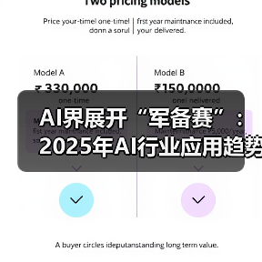 AI界展开“军备赛”:2025年AI行业应用趋势观察(图3) AI界展开“军备赛”:2025年AI行业应用趋势观察(图3)