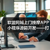 软盟同城上门按摩APP小程序源码开发——打造专业创新的上门按摩服务平台(图4) 软盟同城上门按摩APP小程序源码开发——打造专业创新的上门按摩服务平台(图4)