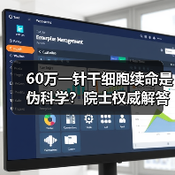 60万一针干细胞续命是伪科学?院士权威解答真相(图3) 60万一针干细胞续命是伪科学?院士权威解答真相(图3)