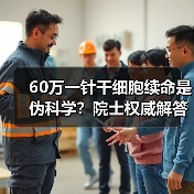 60万一针干细胞续命是伪科学?院士权威解答真相(图4) 60万一针干细胞续命是伪科学?院士权威解答真相(图4)
