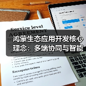 鸿蒙生态应用开发核心理念:多端协同与智能创新(图3) 鸿蒙生态应用开发核心理念:多端协同与智能创新(图3)