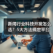 新闻行业科技开发怎么选？5大方法搞定平台选择 - 辰飞雨幕帆 AI 科技