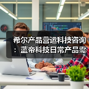 希尔产品营运科技咨询：蓝帝科技日常产品需