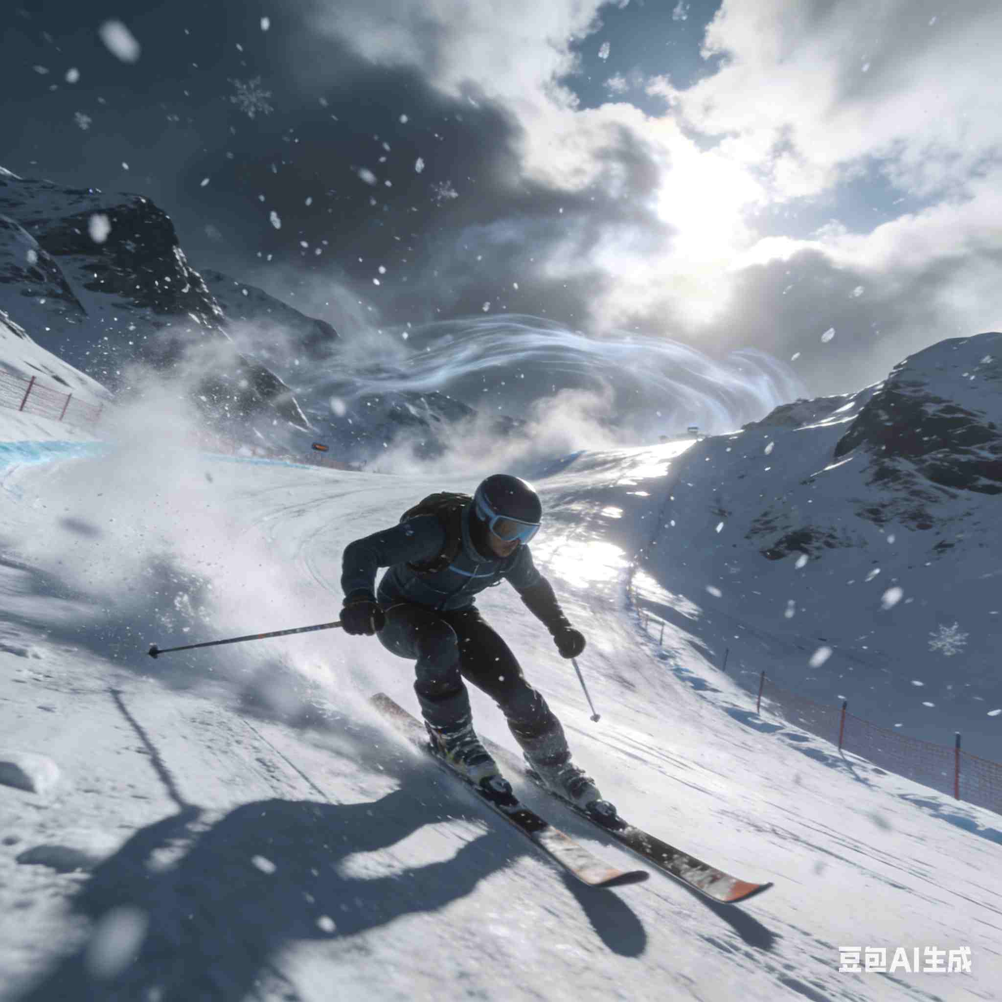 AI技术如何重塑极限运动游戏体验：从智能交互到沉浸式滑雪场景升级(图2)