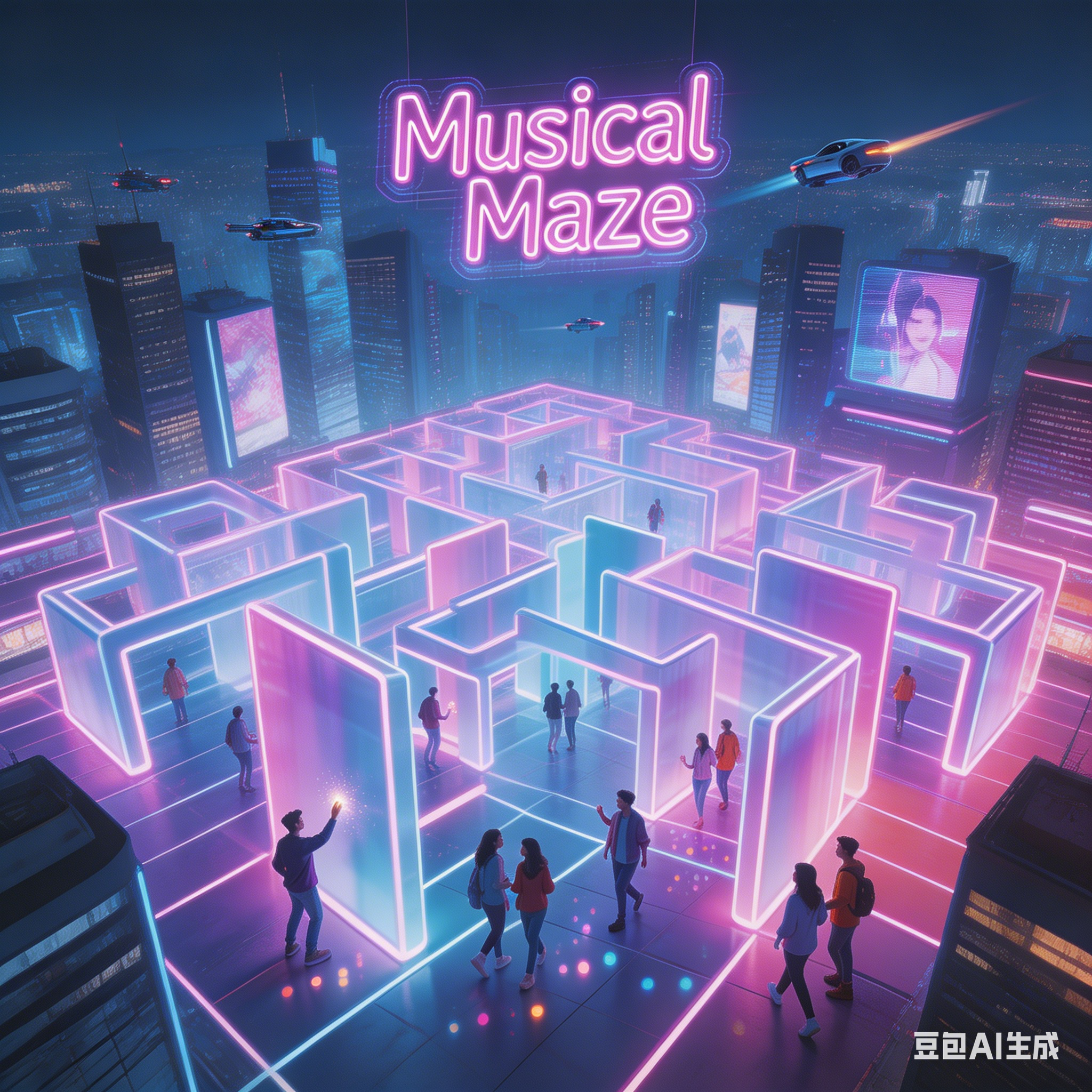 AI正在重塑城市数字娱乐体验:从《Musical Maze》看智慧城市交互场景升级(图3) AI正在重塑城市数字娱乐体验:从《Musical Maze》看智慧城市交互场景升级(图3)