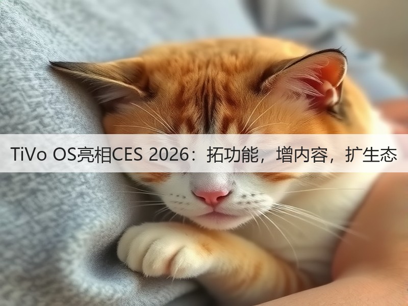TiVo OS亮相CES 2026:拓功能,增内容,扩生态(图3) TiVo OS亮相CES 2026:拓功能,增内容,扩生态(图3)