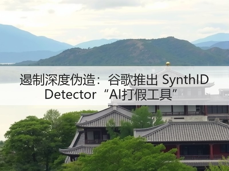 遏制深度伪造:谷歌推出 SynthID Detector“AI打假工具”(图3) 遏制深度伪造:谷歌推出 SynthID Detector“AI打假工具”(图3)
