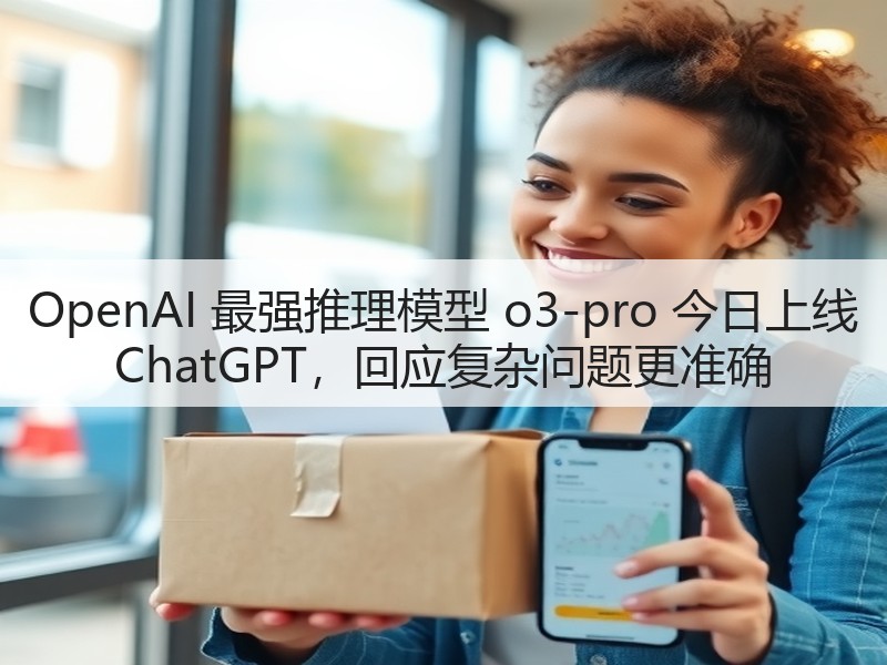 OpenAI 最强推理模型 o3-pro 今日上线 ChatGPT,回应复杂问题更准确(图3) OpenAI 最强推理模型 o3-pro 今日上线 ChatGPT,回应复杂问题更准确(图3)