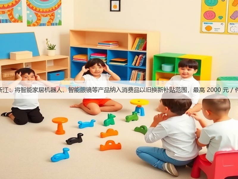 浙江：将智能家居机器人、智能眼镜等产品纳入消费品以旧换新补贴范围，最高 2000 元 / 件(图2)