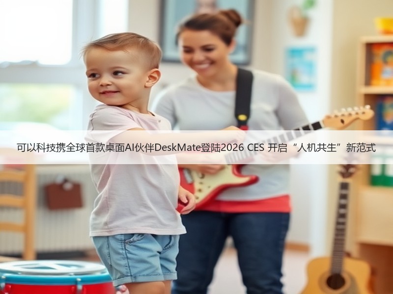 可以科技携全球首款桌面AI伙伴DeskMate登陆2026 CES 开启“人机共 - 辰飞雨幕帆 AI 科技