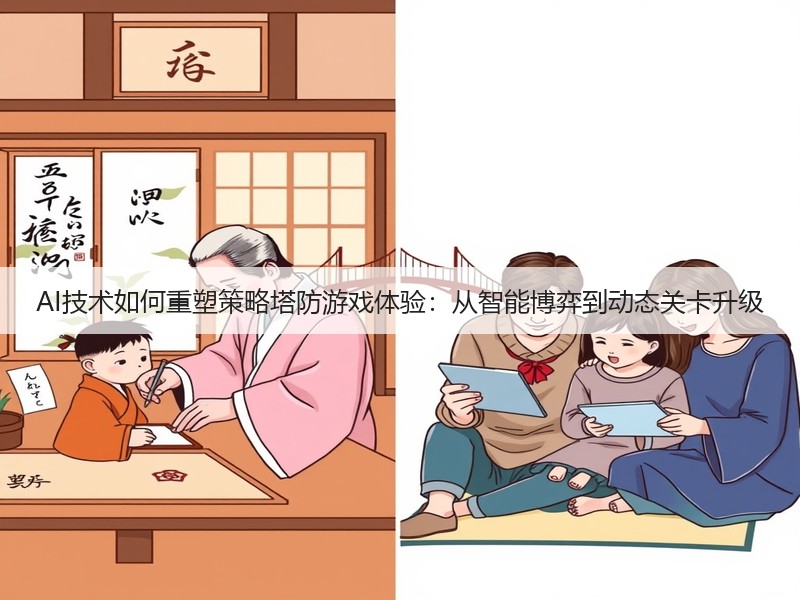 AI技术如何重塑策略塔防游戏体验：从智能博弈到动态关卡升级(图3)