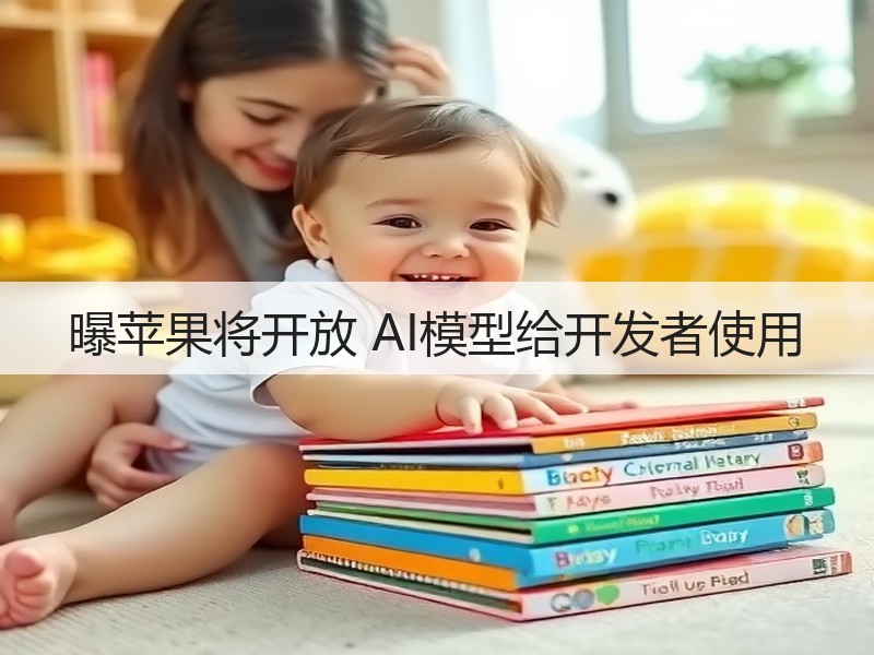 曝苹果将开放 AI模型给开发者使用(图3) 曝苹果将开放 AI模型给开发者使用(图3)