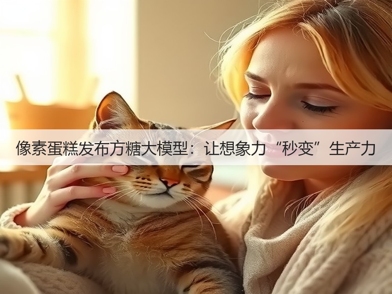 像素蛋糕发布方糖大模型:让想象力“秒变”生产力(图3) 像素蛋糕发布方糖大模型:让想象力“秒变”生产力(图3)
