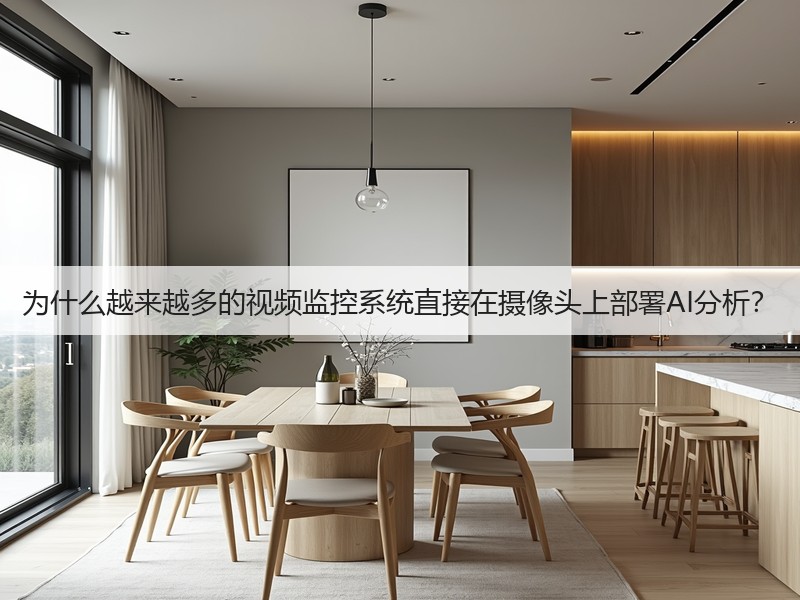 为什么越来越多的视频监控系统直接在摄像头上部署AI分析?(图2) 为什么越来越多的视频监控系统直接在摄像头上部署AI分析?(图2)