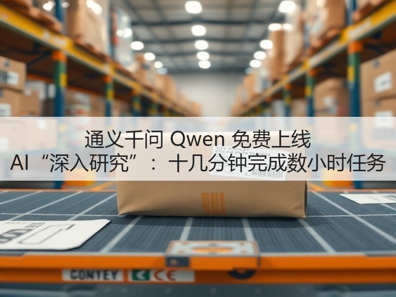 通义千问 Qwen 免费上线 AI“深入研究”:十几分钟完成数小时任务(图2) 通义千问 Qwen 免费上线 AI“深入研究”:十几分钟完成数小时任务(图2)