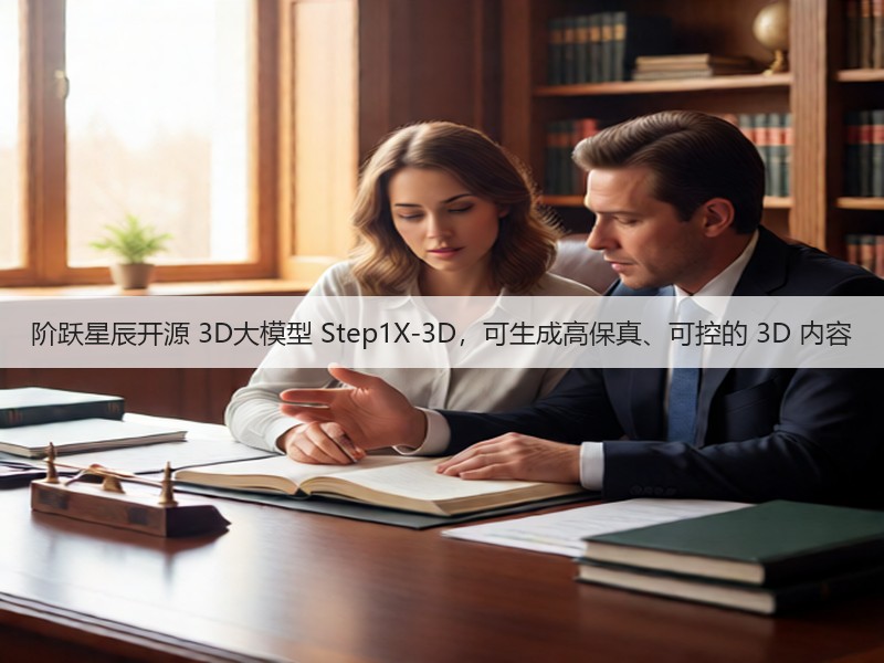 阶跃星辰开源 3D大模型 Step1X-3D，可生成高保真、可控的 3D 内容(图3)