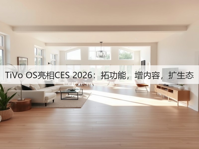 TiVo OS亮相CES 2026:拓功能,增内容,扩生态(图3) TiVo OS亮相CES 2026:拓功能,增内容,扩生态(图3)