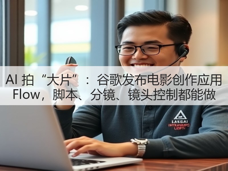 AI 拍“大片”：谷歌发布电影创作应用 Flow，脚本、分镜、镜头控制都能做(图3)