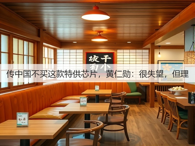传中国不买这款特供芯片,黄仁勋:很失望,但理(图3) 传中国不买这款特供芯片,黄仁勋:很失望,但理(图3)